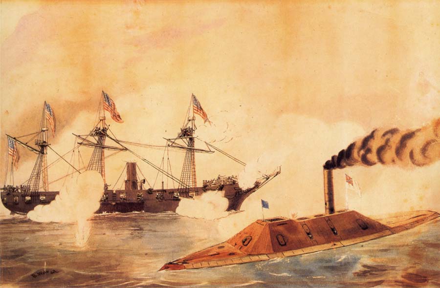 U.S.S.Richmond vs. C.S.S.Tenessee,Mobile Bay